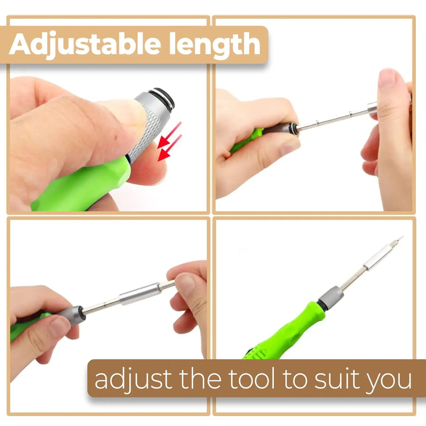 Mini 32-in-1 Precision Screwdriver Set Magnetic Phillips Bits Multifunctional Hand Repair Tool Kit beunik