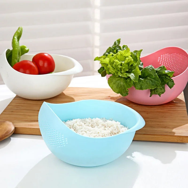 Rice Sieve Plastic Colander Kitchen Drain Basket beunik