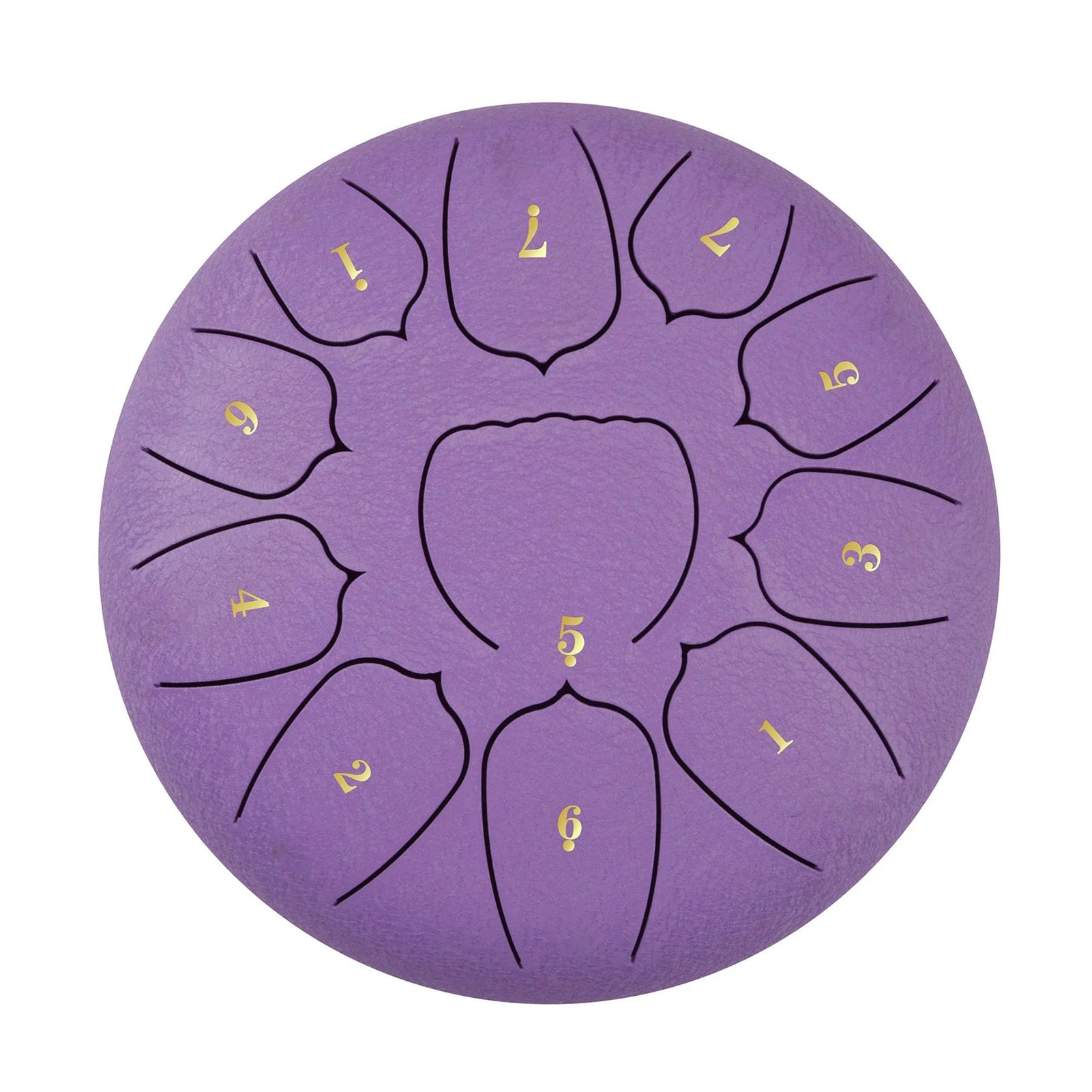 Steel Tongue Drum 11 Notes Handpan Drum with Drum Mallet Finger Picks Percussion for Meditation Yoga beunik