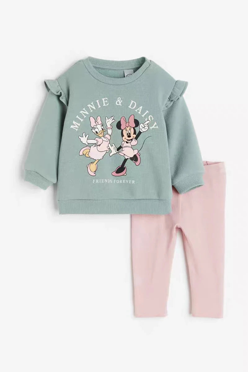 Minnie Sweatshirt Two-piece Set