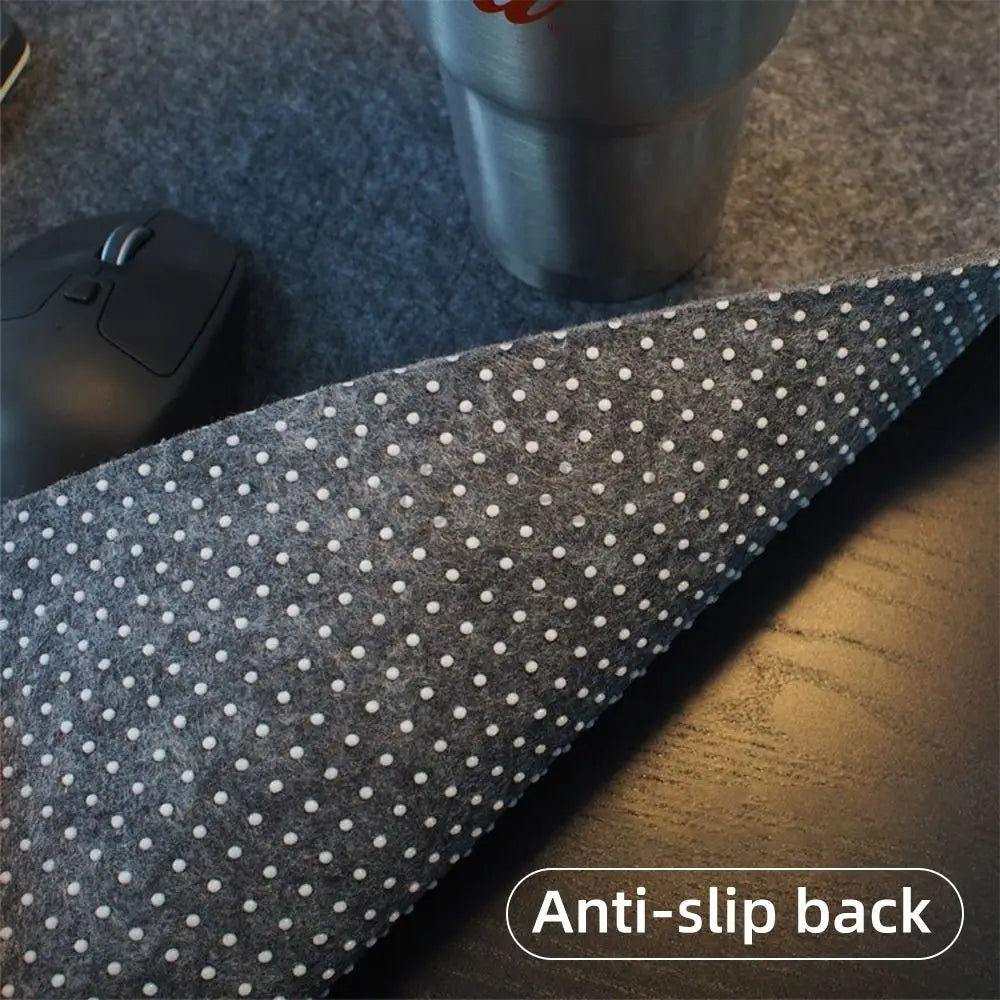 Wool Felt Mat Non-slip Home Office Computer Desk Protector beunik