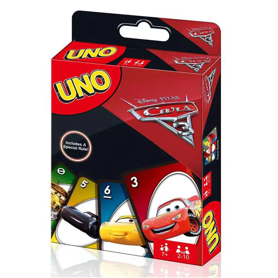 UNO FLIP! Pokemon  minecraft paw star wars mario harry potter minions barbie avengers one piece Board Game Anime Cartoon beunik