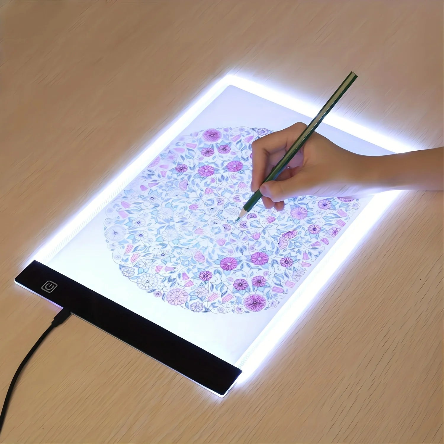 Drawing Copy Pad Board Level Dimmable Led Children's Toy Painting Educational (A3/A4/A5) beunik