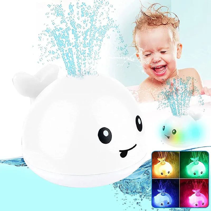 Whale Automatic Sprinkler Bathtub Toys