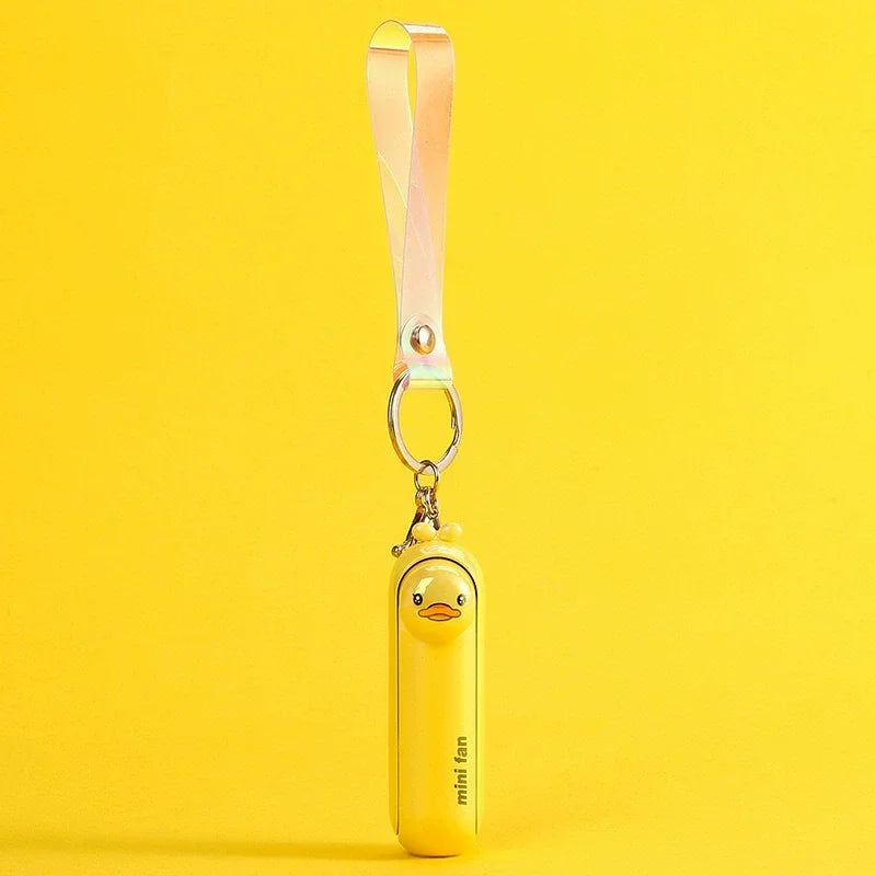 Cute Mini Fan Kipas Portable Hand Fold USB Chargable beunik