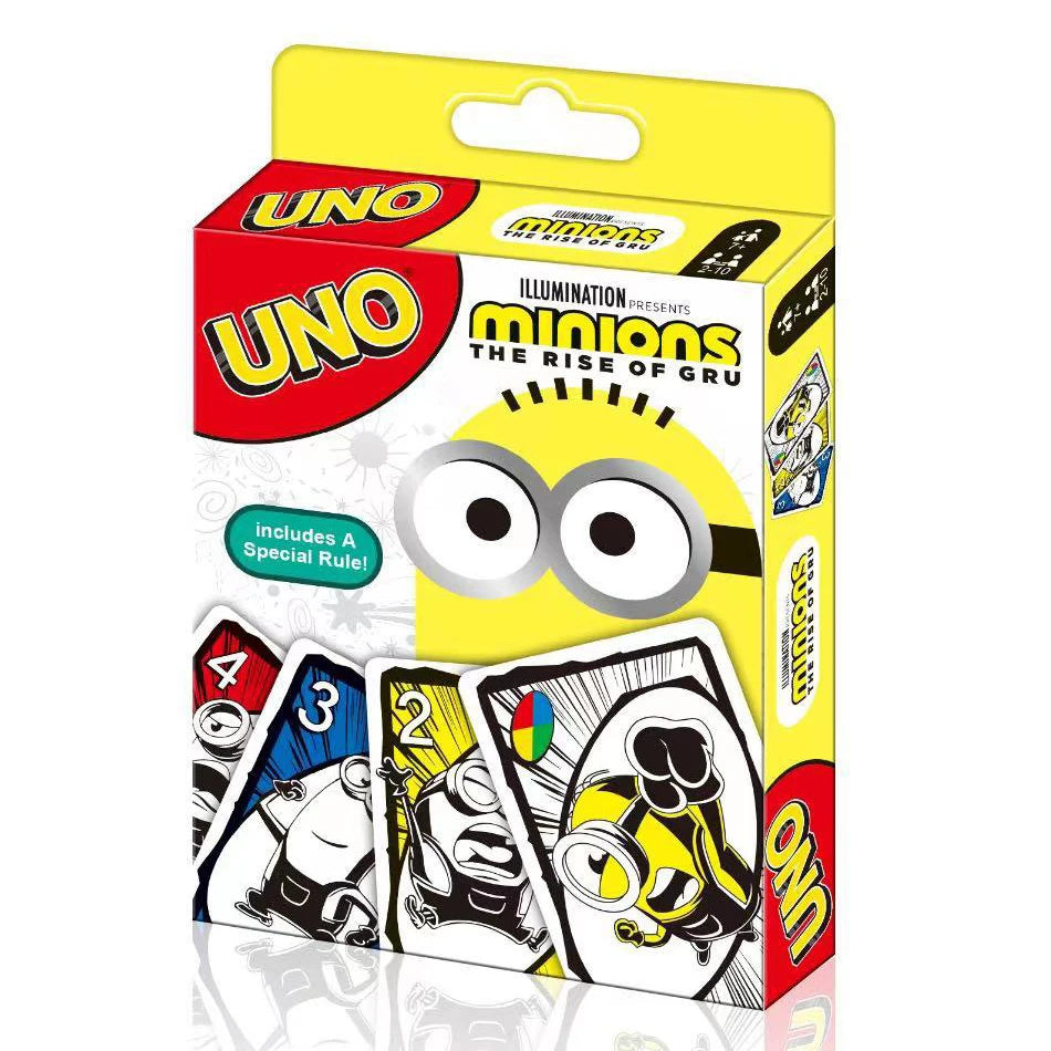 UNO FLIP! Pokemon  minecraft paw star wars mario harry potter minions barbie avengers one piece Board Game Anime Cartoon beunik