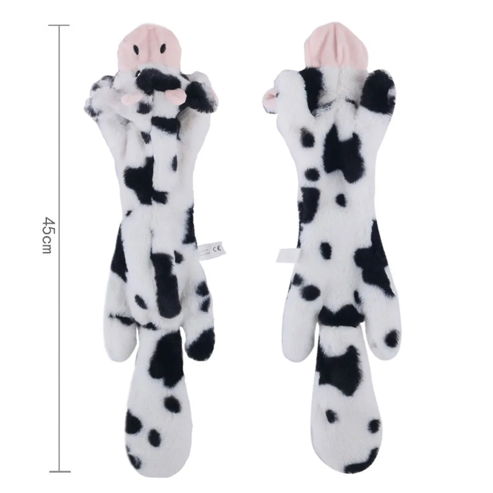 Simulated Animal No Stuffing Dog Toy with Squeakers Durable beunik