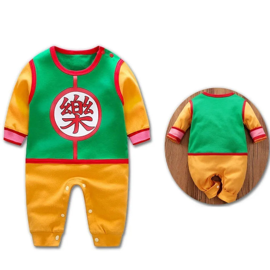 0-18 Months Anime Baby Rompers Newborn Cosplay Costume beunik