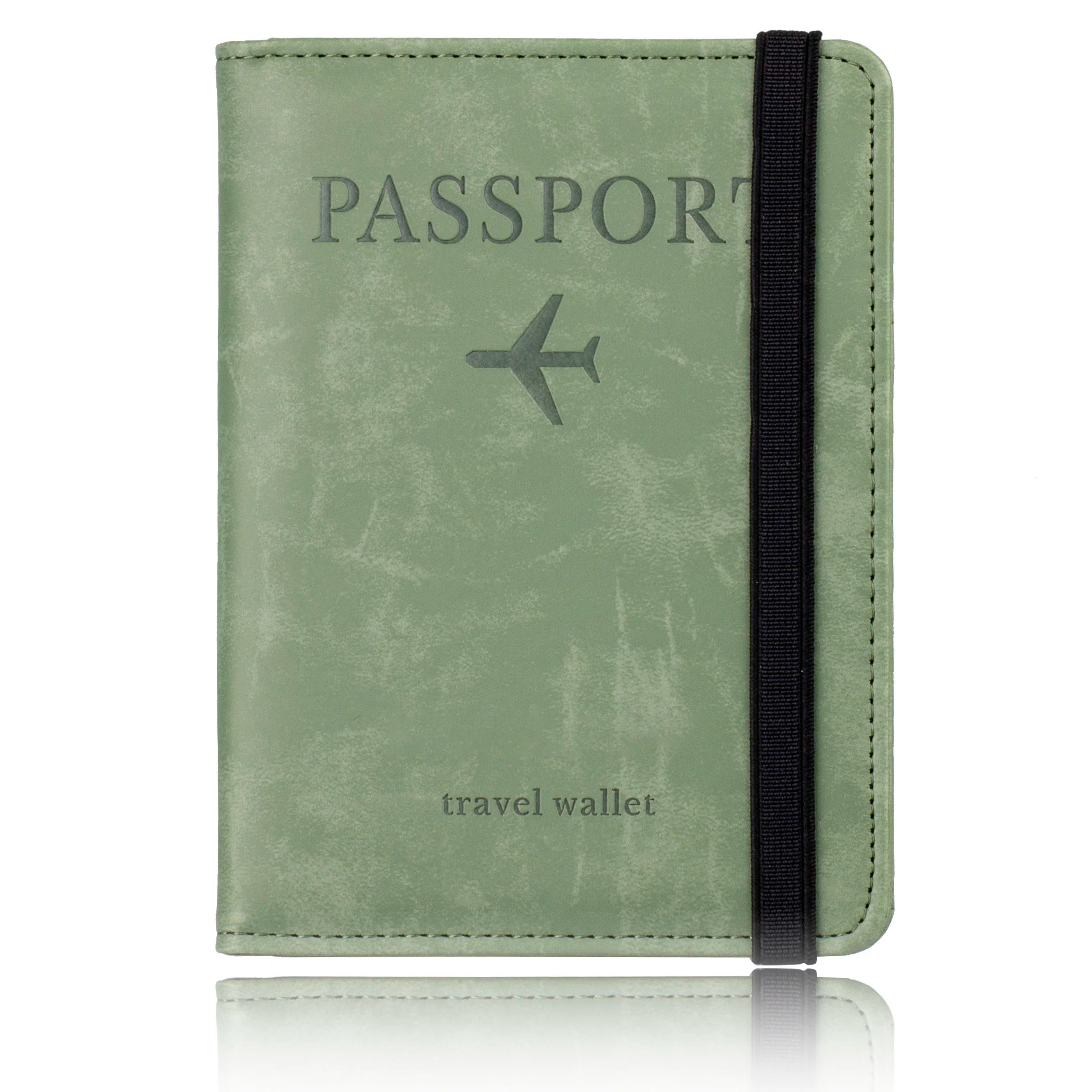 Passport Holder Cover Wallet RFID Blocking Leather Card Case Travel Accessories beunik