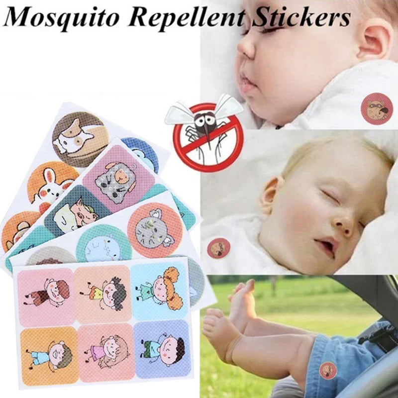 NatureGuard Mosquito Patches for Kids – 100% Natural, Non-Toxic Cartoon Repellent (120/240 PCS) beunik