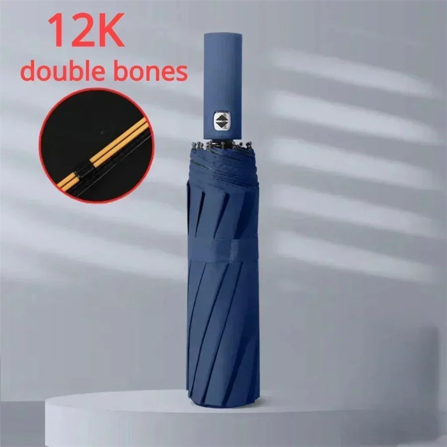 Fully Automatic Umbrella With Thick And Durable Keel UV Resistant beunik