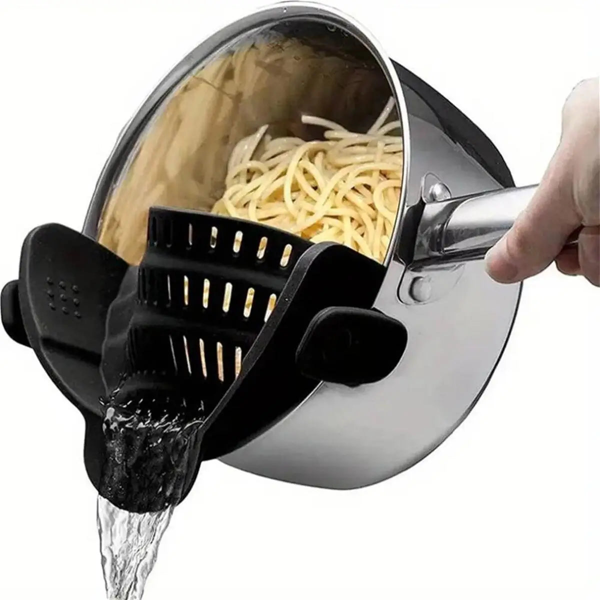 Adjustable Clip On Strainer For Pots Pans And Bowls beunik