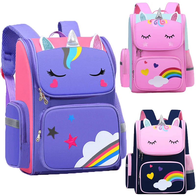 Unicorn Styled Children's Waterproof Backpack beunik