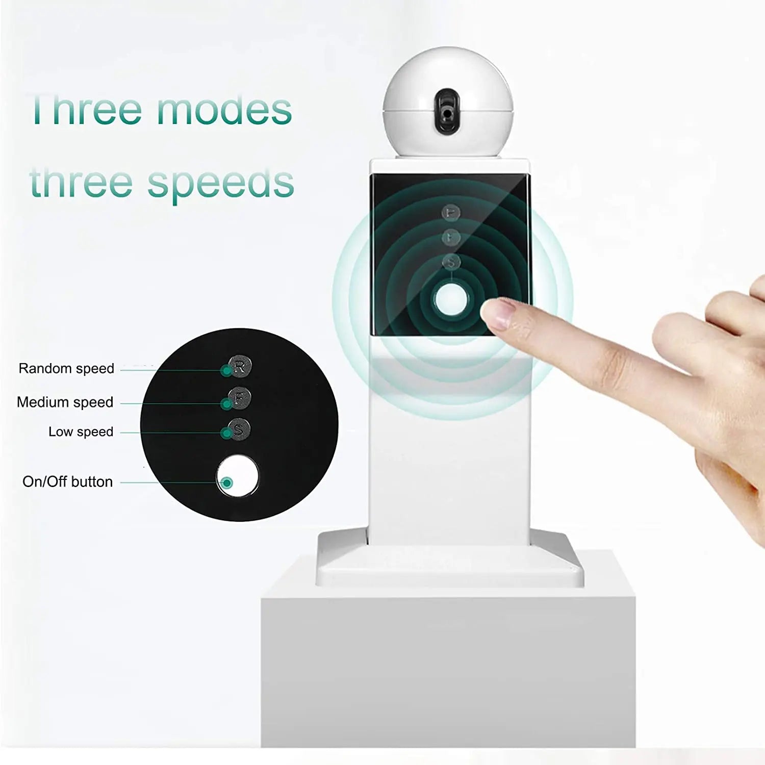 Random Moving Interactive Laser Pet Toy for Indoor Cats and Others beunik