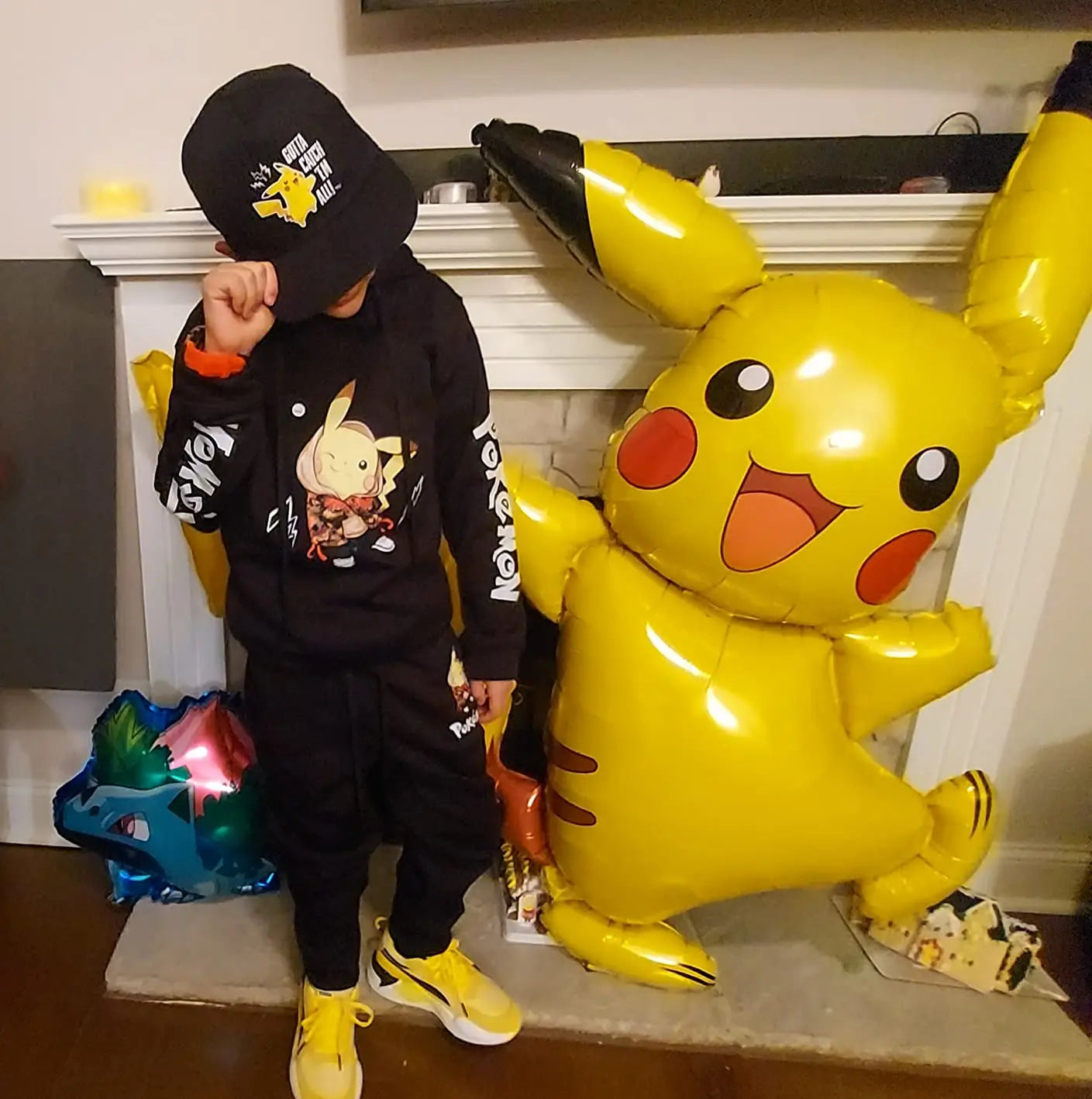 Large  Pokémon themed Foil Balloons – 132cm