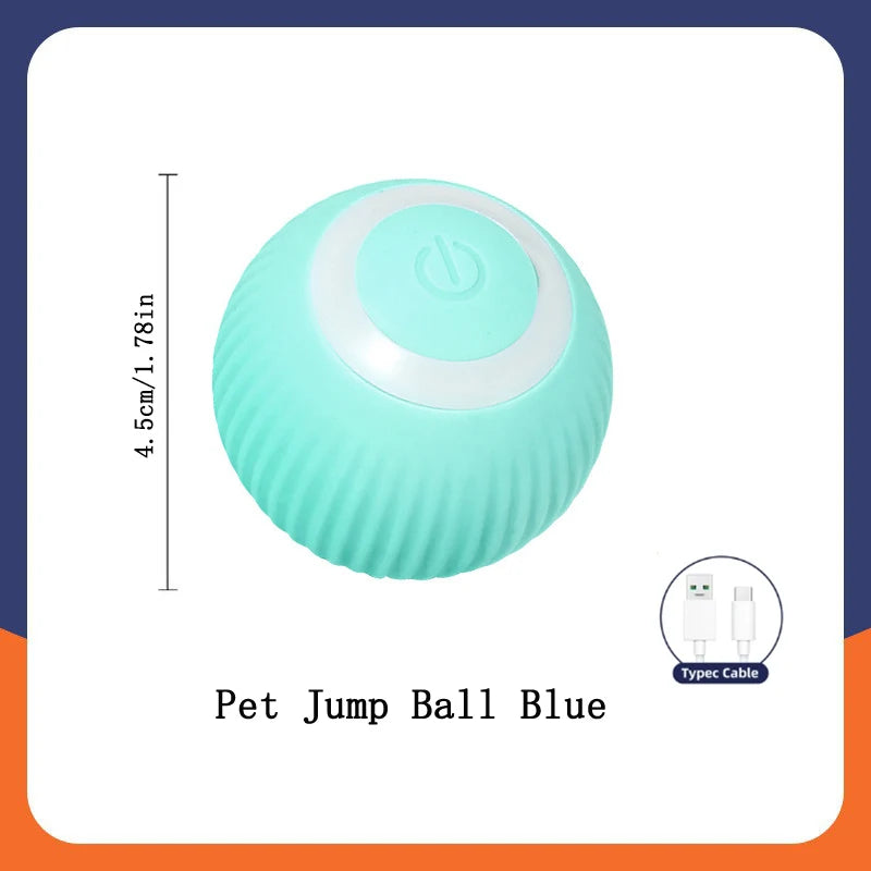 Smart Dog Toy Ball Electronic Interactive Pet Toy Moving Ball USB Automatic Moving Bouncing for Puppy Birthday Gift Cat Products beunik