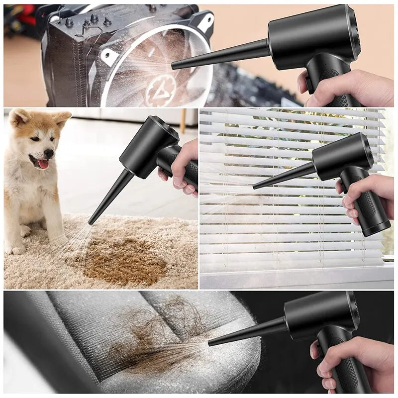 Compressed Air Duster Cordless Portable Rechargeable 50000 RPM