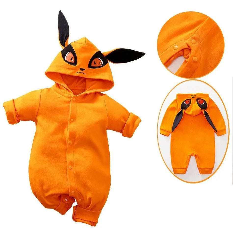 0-18 Months Anime Baby Rompers Newborn Cosplay Costume beunik