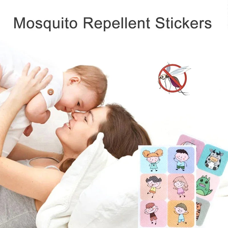 NatureGuard Mosquito Patches for Kids – 100% Natural, Non-Toxic Cartoon Repellent (120/240 PCS) beunik