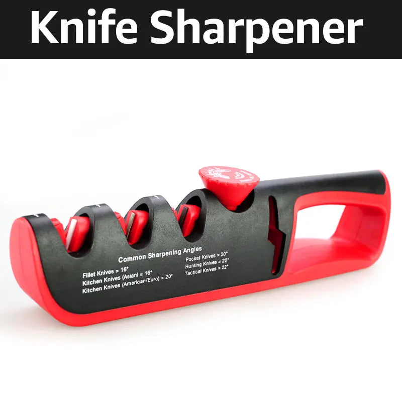 Knife Sharpener Angle Adjustable 4 Stages Scissors Sharpening beunik