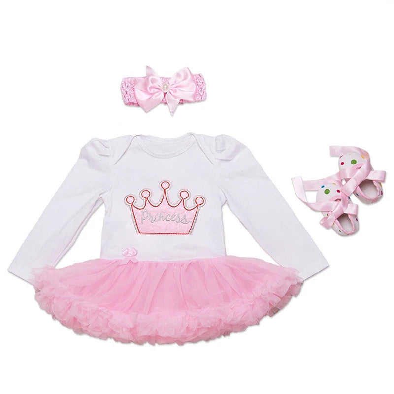 Baby girl princess jumpsuit (6months -24months)