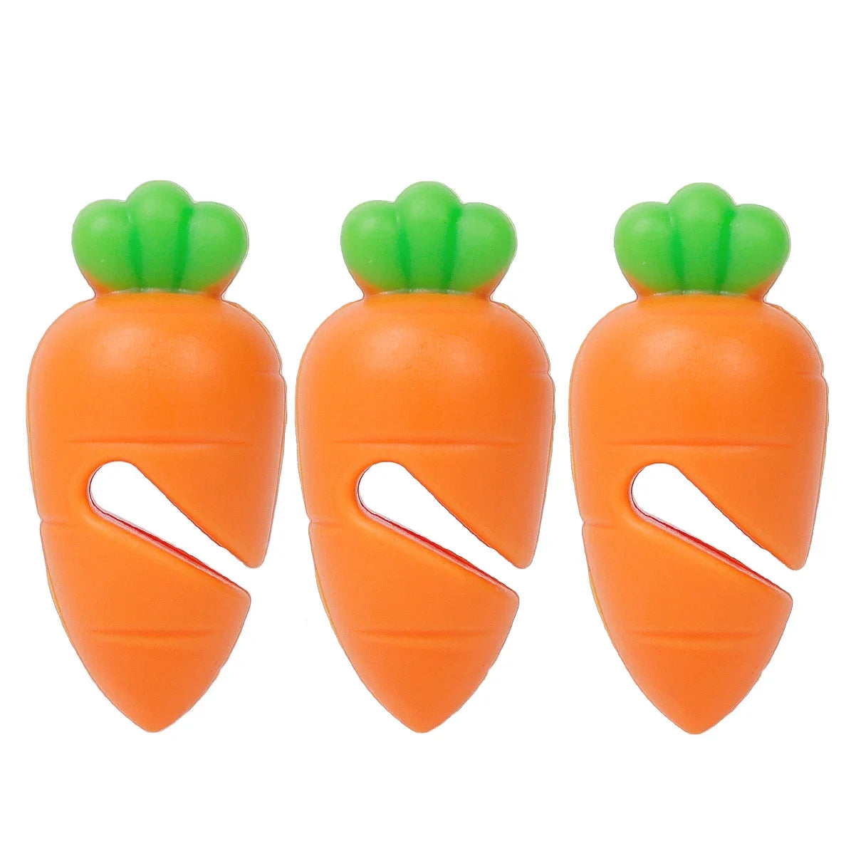 3/1Pcs Silicone Pot Lid Holder Carrot Shape Heat-resistant beunik