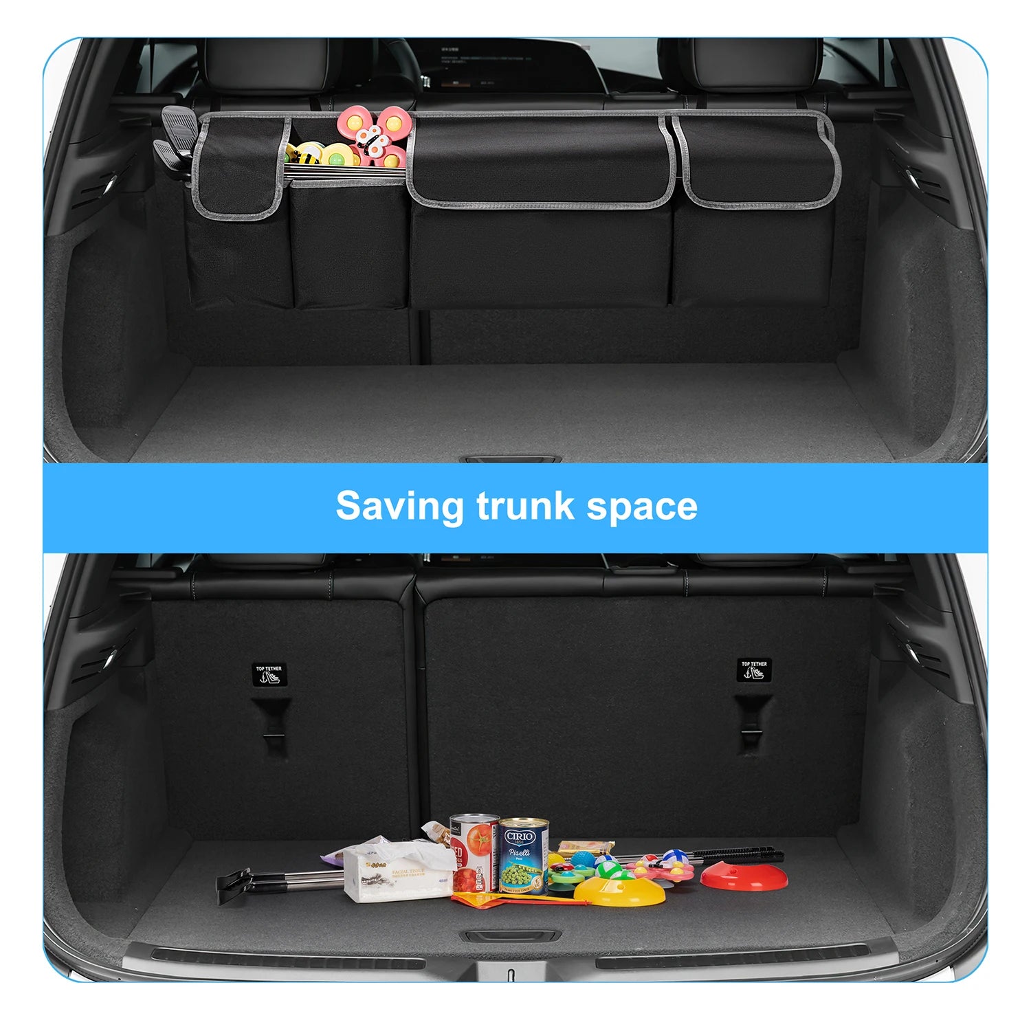 Car Trunk Organizer for SUV Backseat Hanging Organizer beunik