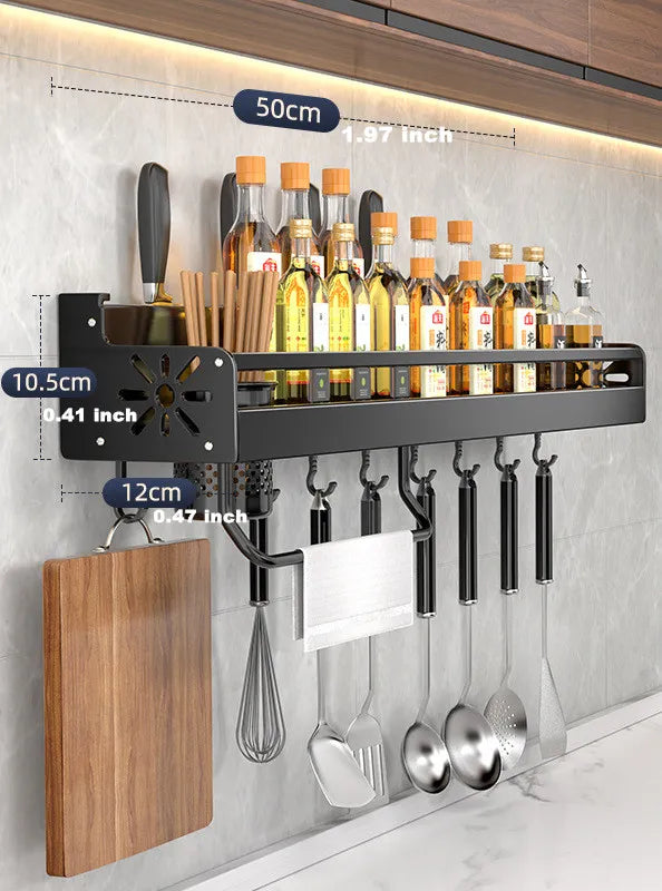 Kitchen Wall-mounted Organizer Shelf