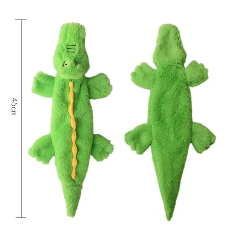 Simulated Animal No Stuffing Dog Toy with Squeakers Durable beunik
