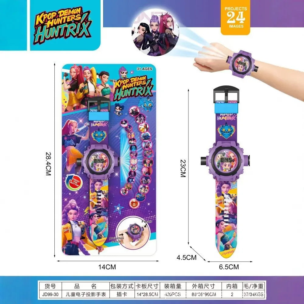 KPOP Demon Hunters Projection Kids Watch beunik