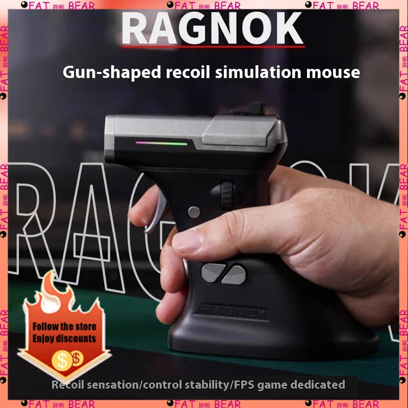 Ragnok 3 Gun ErgoStrike 7 Next-Gen Gaming Mouse beunik