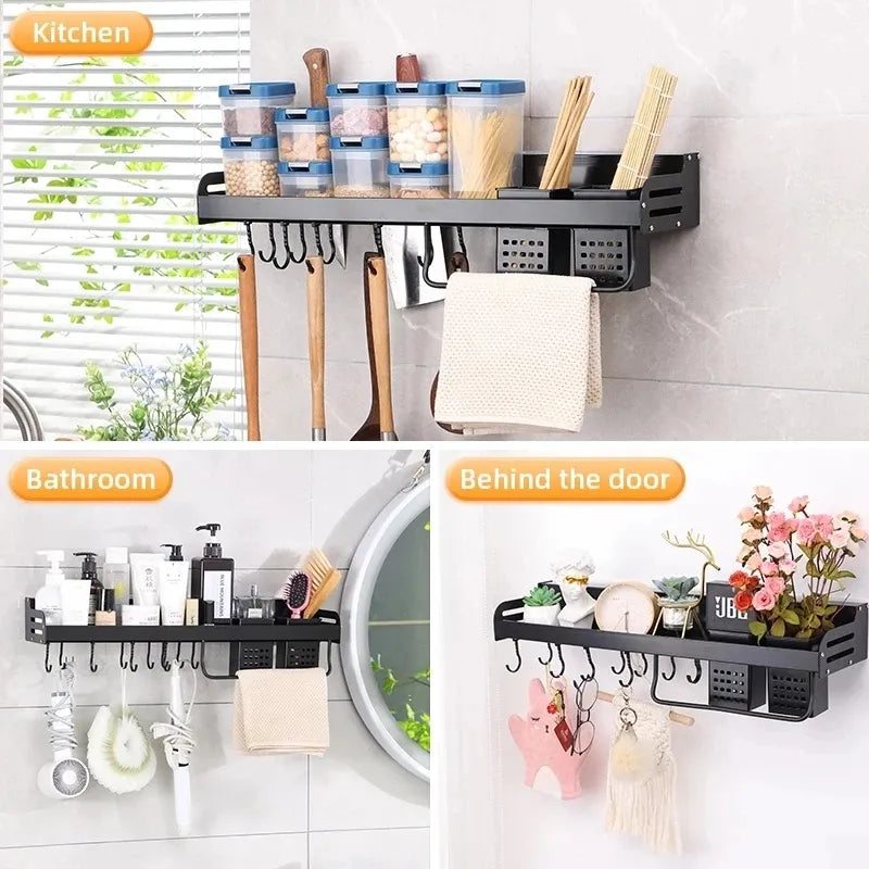 Kitchen Wall-mounted Organizer Shelf