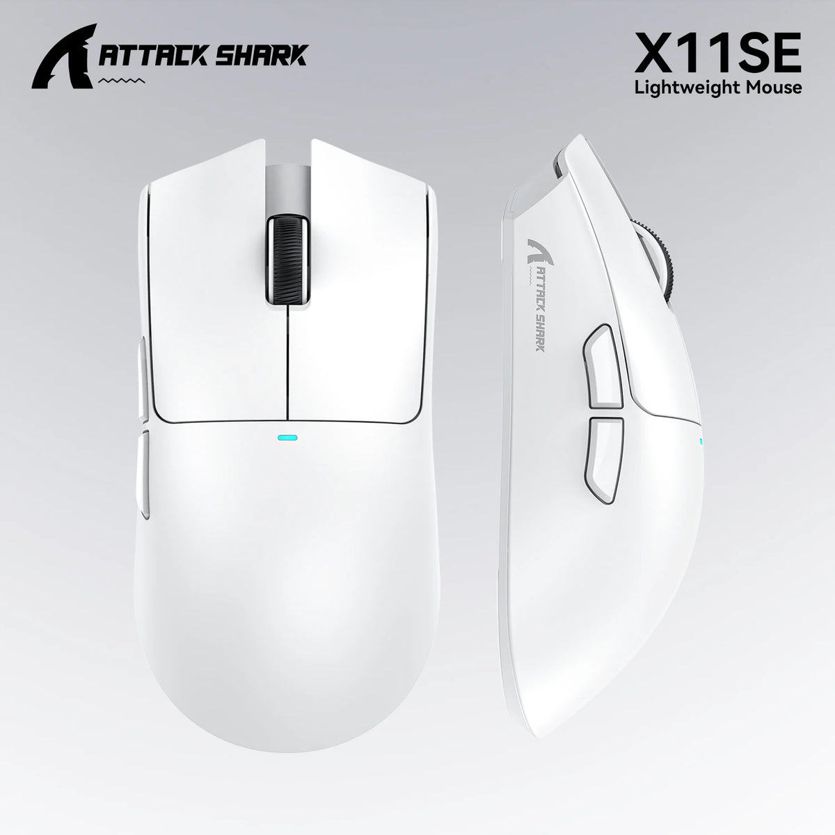 Attack Shark X11 X11SE Wireless Gaming Mouse 3-Mode (PAW3311, 22000DPI, 400IPS) beunik