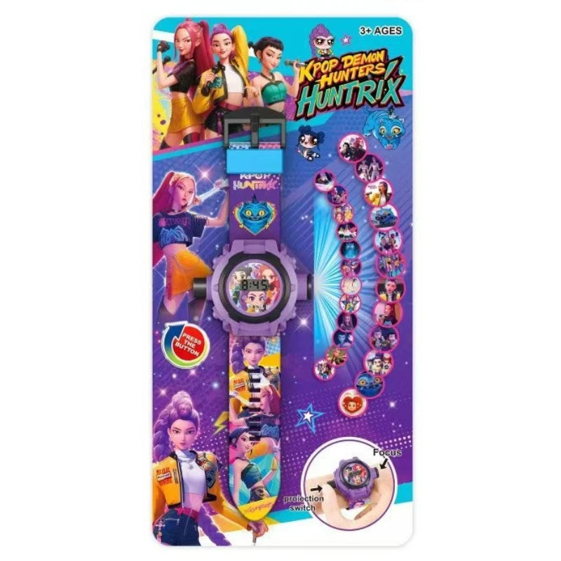 KPOP Demon Hunters Projection Kids Watch beunik