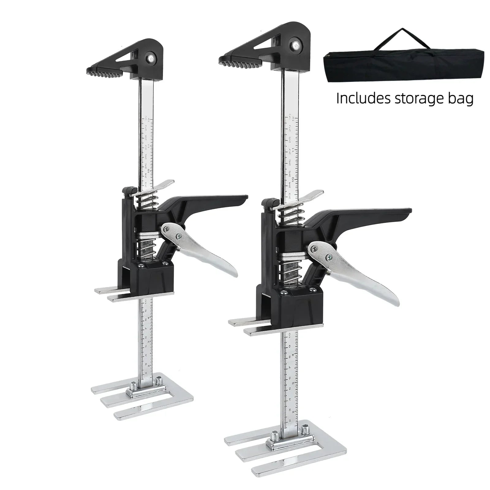 Furniture Lifter Arm Hand Lifting Jack Tool with Storage Bag for Cabinets and Hardware beunik