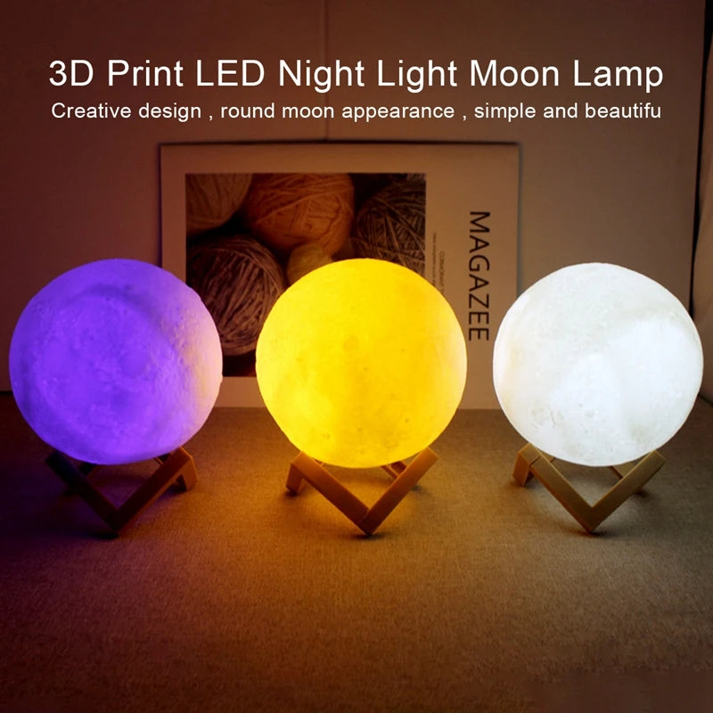 LED Book Light Moon Light Galaxy Night Light beunik