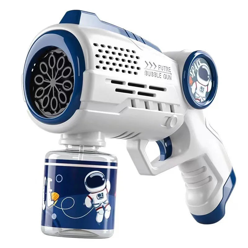 Astronaut Automatic Light Bubble Machine Gun