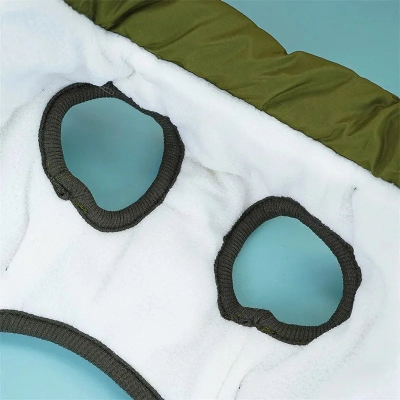 Winter Warm Dog Clothes Dog Jacket With Harness beunik