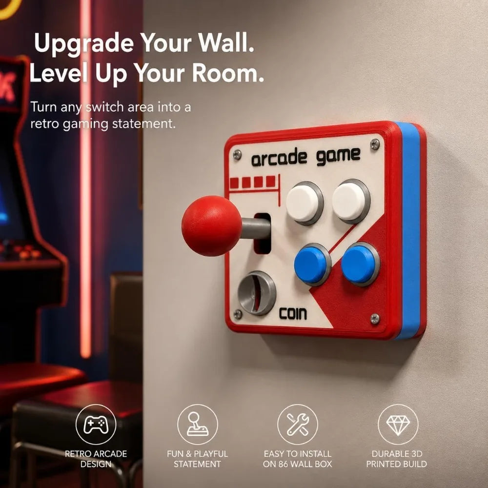 Retro Arcade Joystick Switch – Fine Motor Skills Development