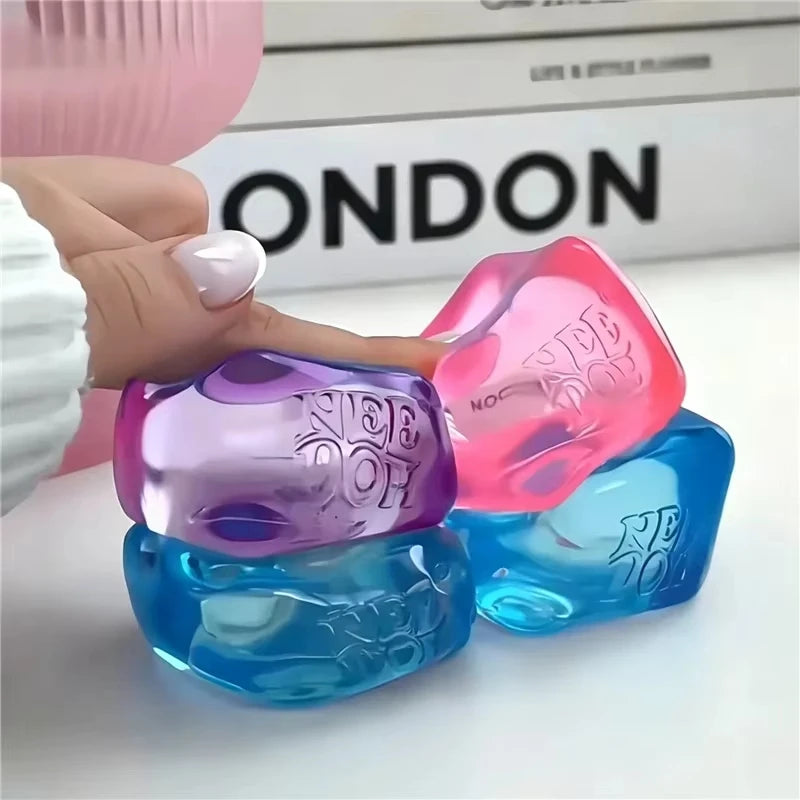 Needoh Nice Ice Cube Fidget Toys Slow Rebound Squishy Stress Toys beunik