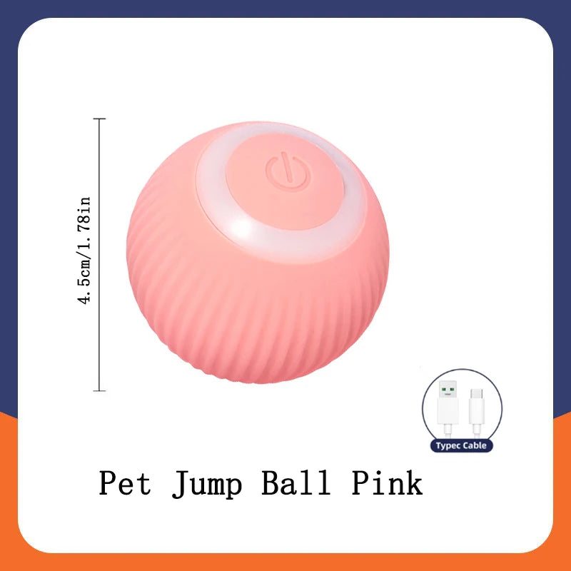 Smart Dog Toy Ball Electronic Interactive Pet Toy Moving Ball USB Automatic Moving Bouncing for Puppy Birthday Gift Cat Products beunik