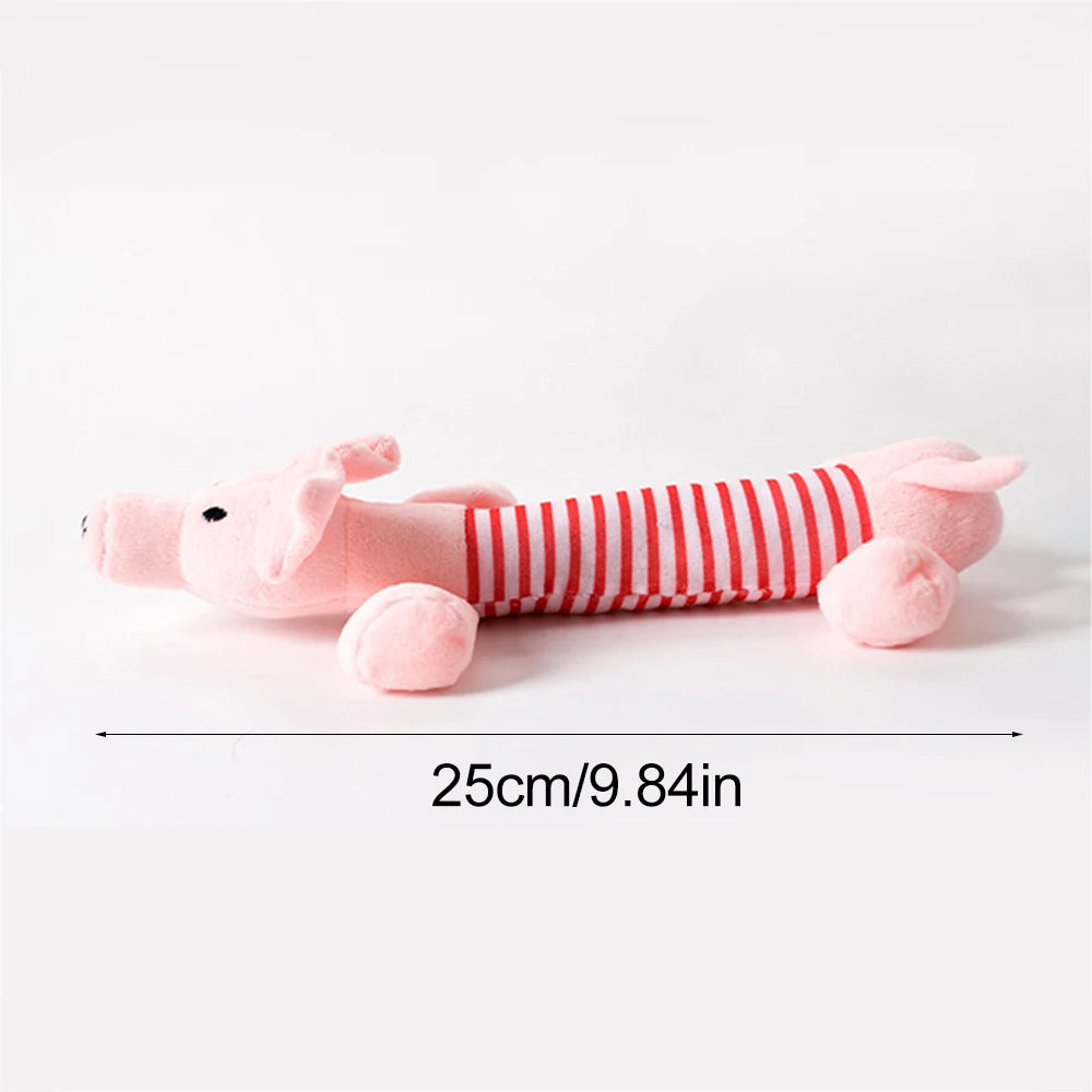 Simulated Animal No Stuffing Dog Toy with Squeakers Durable beunik