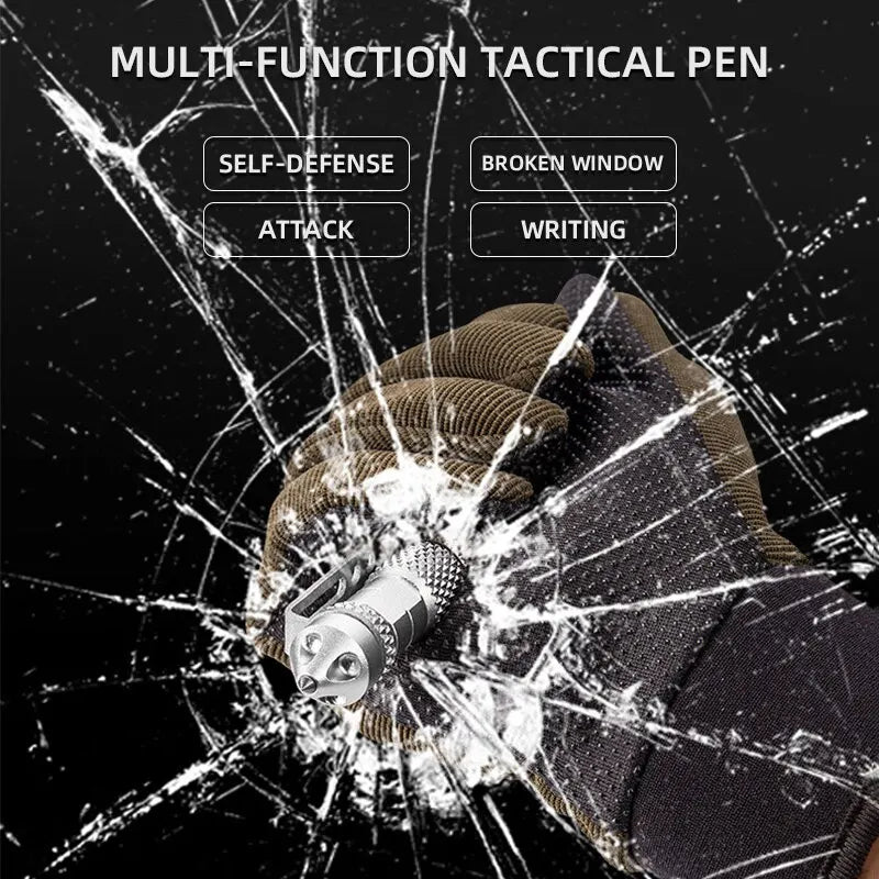 Multi Functional Tactical Survival Break Glass Pen