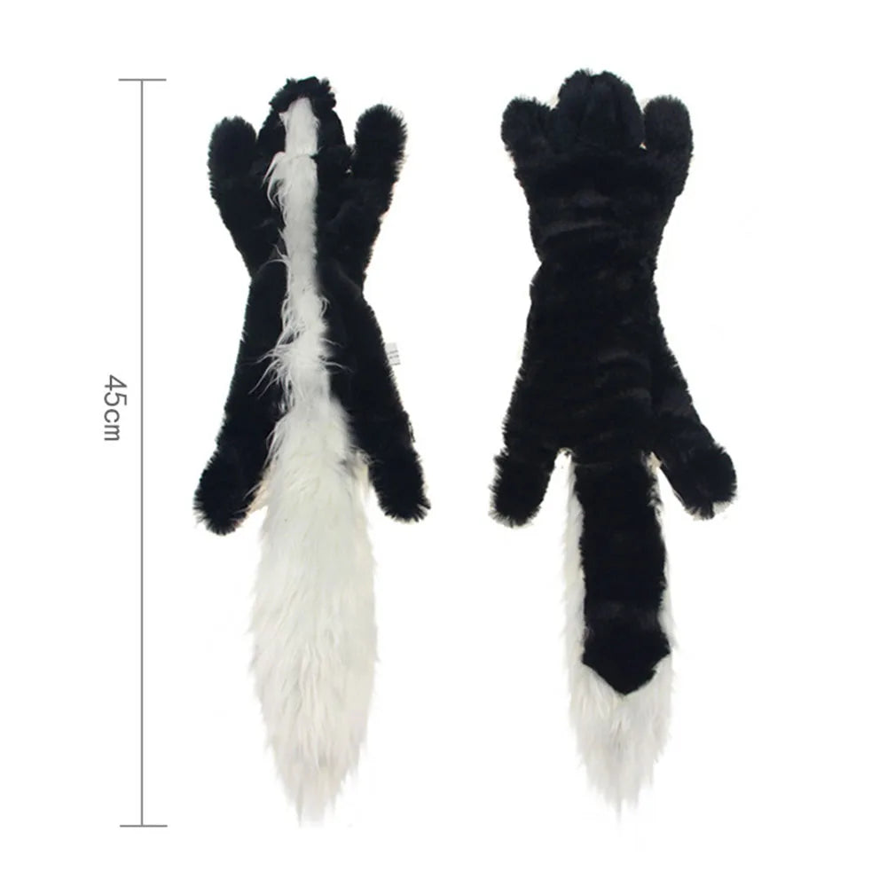 Simulated Animal No Stuffing Dog Toy with Squeakers Durable beunik