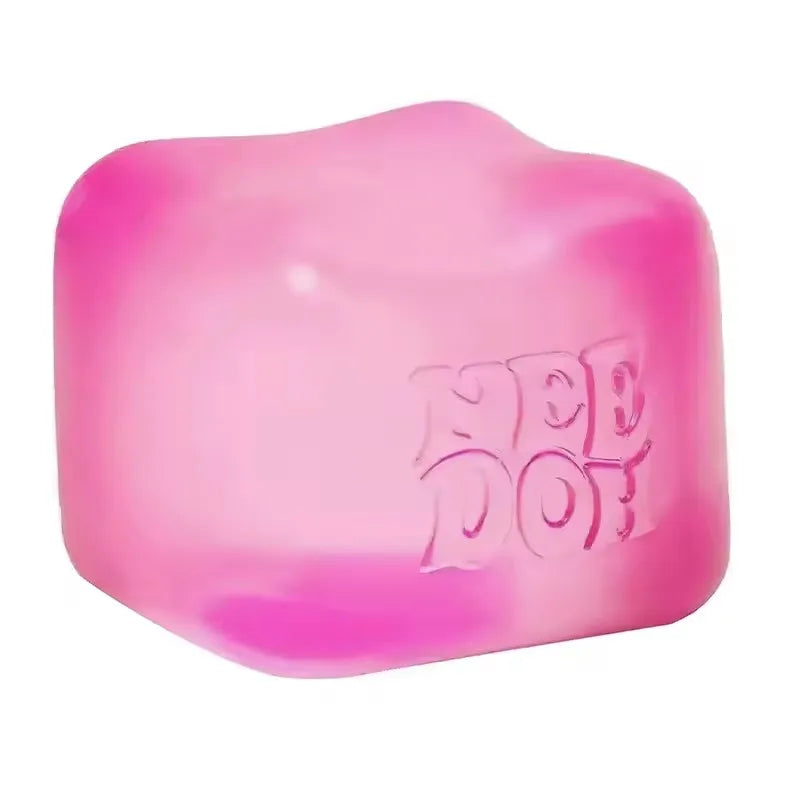 Nee Doh Jellyfish & Cube Squish Stress Toy beunik