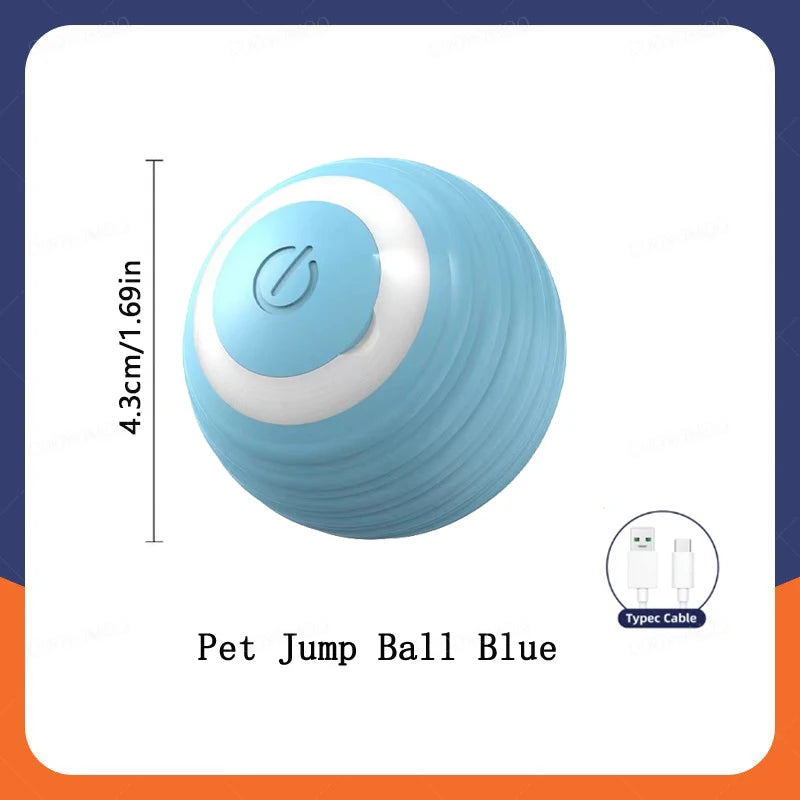 Smart Dog Toy Ball Electronic Interactive Pet Toy Moving Ball USB Automatic Moving Bouncing for Puppy Birthday Gift Cat Products beunik