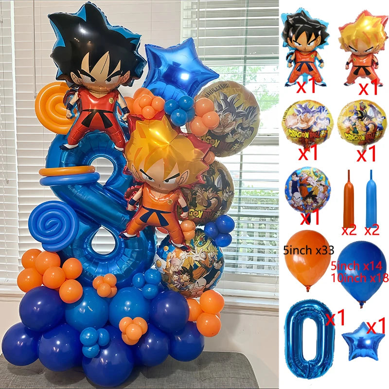 DragonZ Foil Balloons Kit