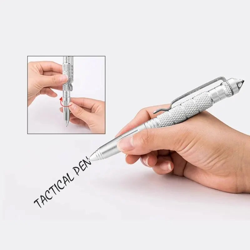 Multi Functional Tactical Survival Break Glass Pen