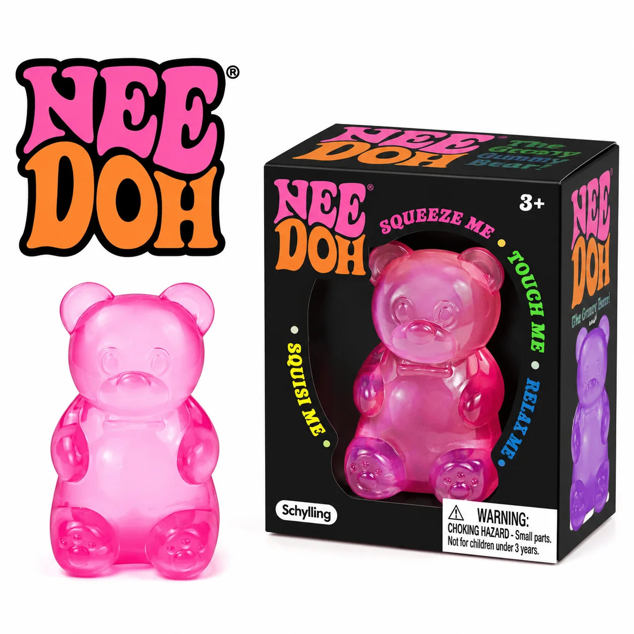 NeeDoh Gummy Bear Sensory Fidget Toy