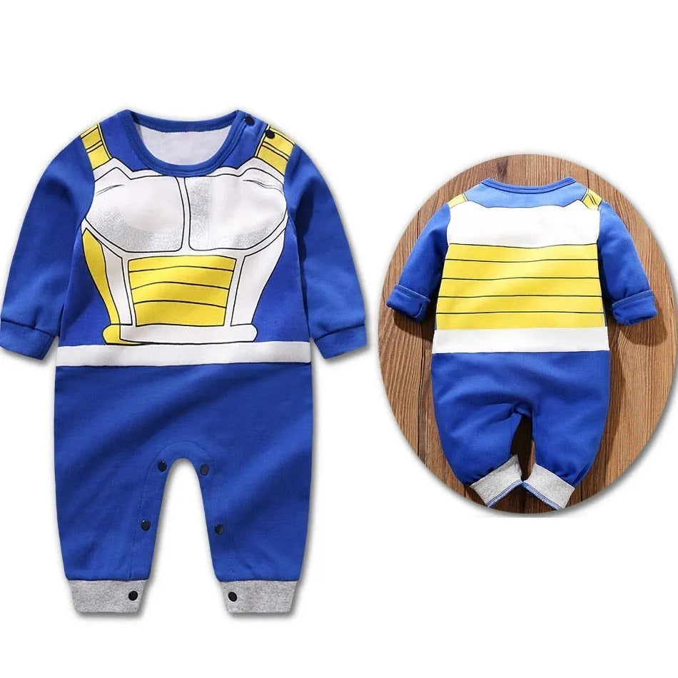 0-18 Months Anime Baby Rompers Newborn Cosplay Costume beunik